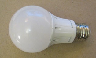 Общий вид лампы ОНЛАЙТ C1215 230V 7W A60 2.7K.